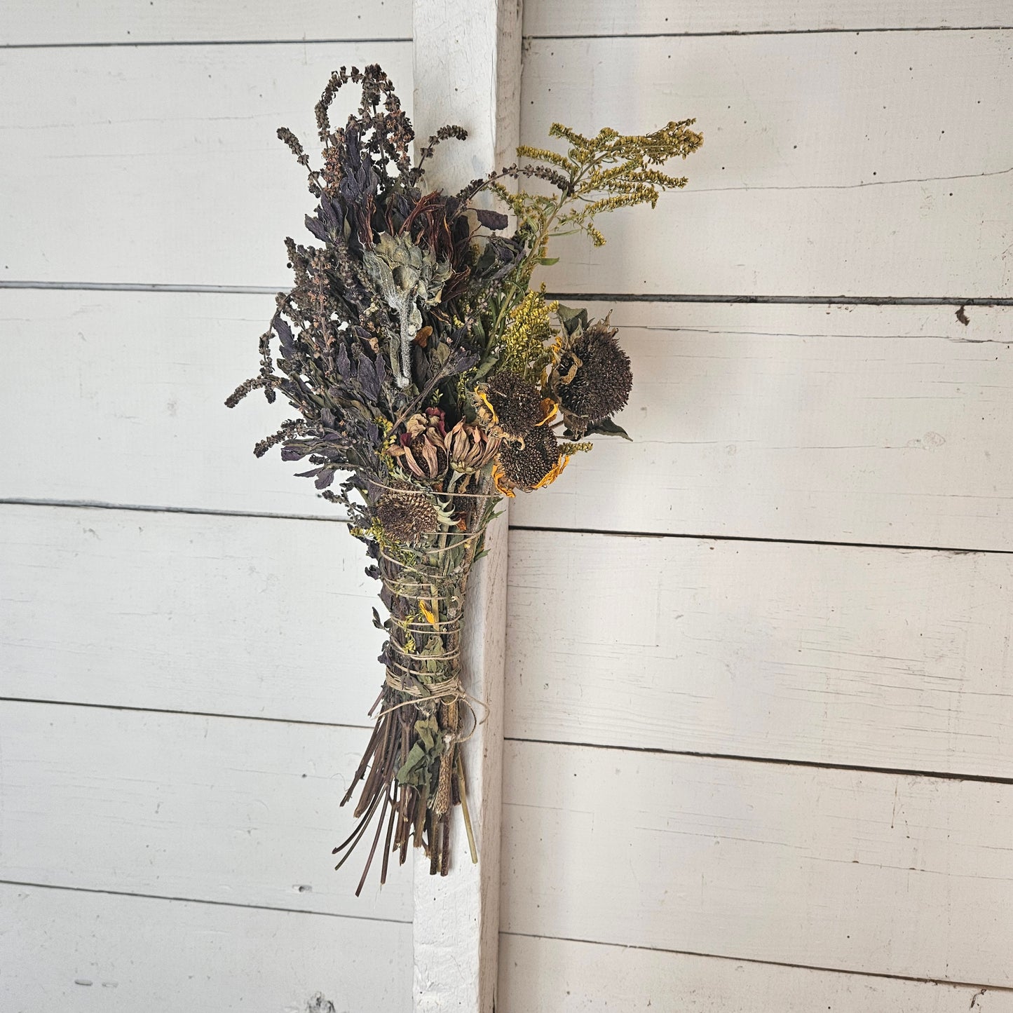 "September" Dried Flower Bouquet - 10-14 inches