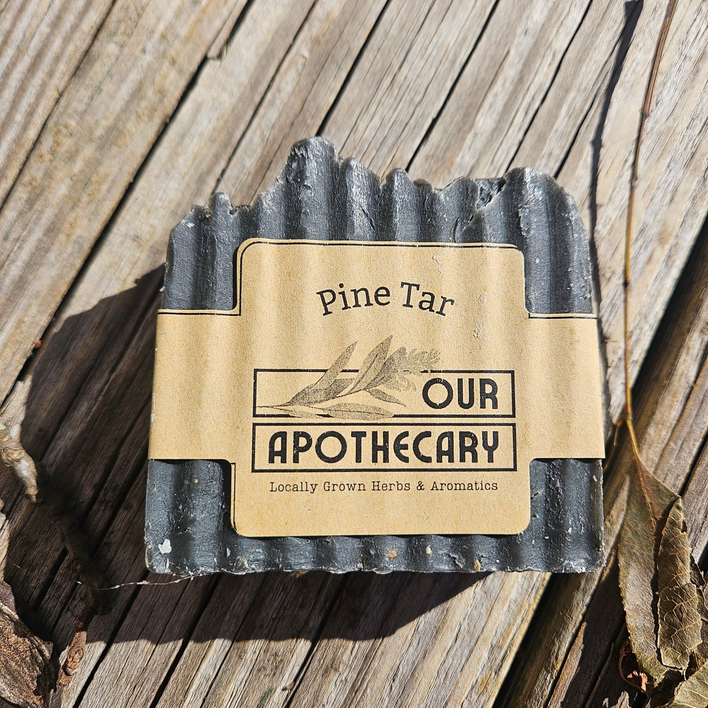 Our Apothecary Handmade Soap - Piney Tar