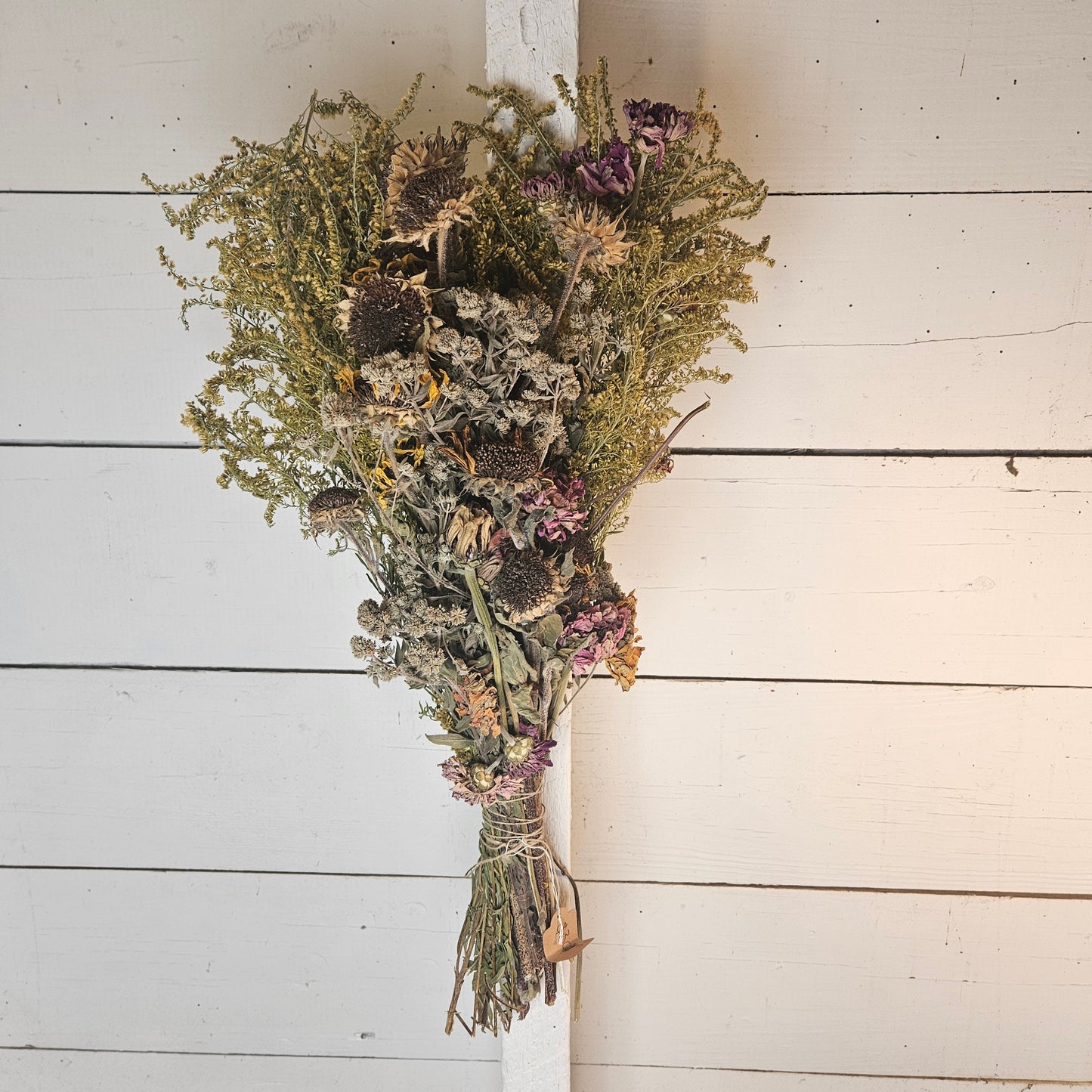 "August" Dried Flower Bouquet - 12-16 inches