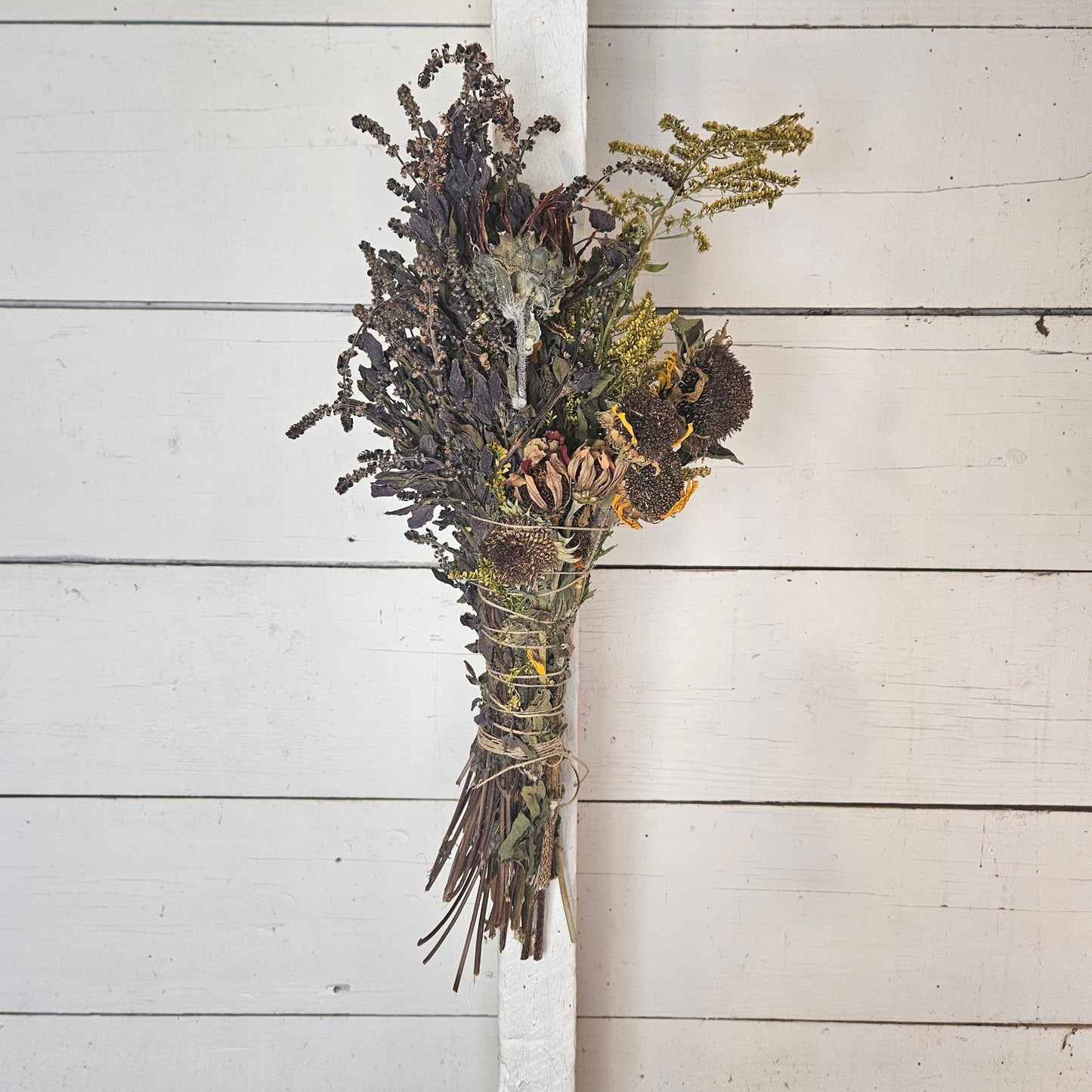 "September" Dried Flower Bouquet - 10-14 inches