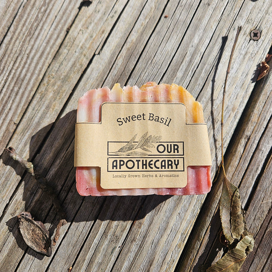 Our Apothecary Handmade Soap - Sweet Basil