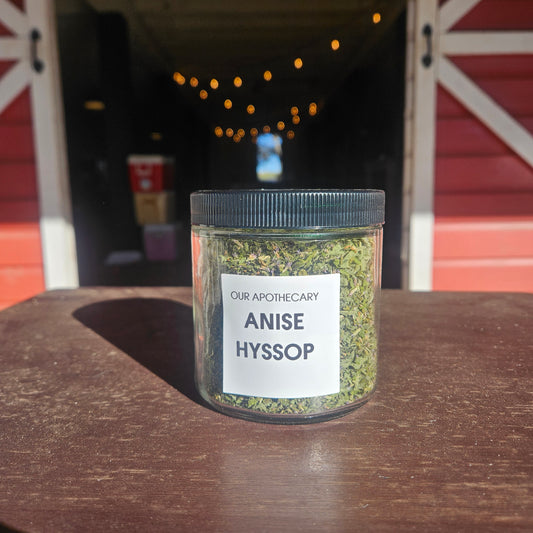 Anise Hyssop - Dried 16oz Jar